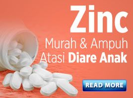 Zink, Murah dan Ampuh Atasi Diare Anak