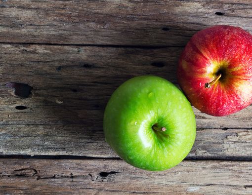 Apel Merah dan Apel Hijau, Mana yang Lebih Baik?