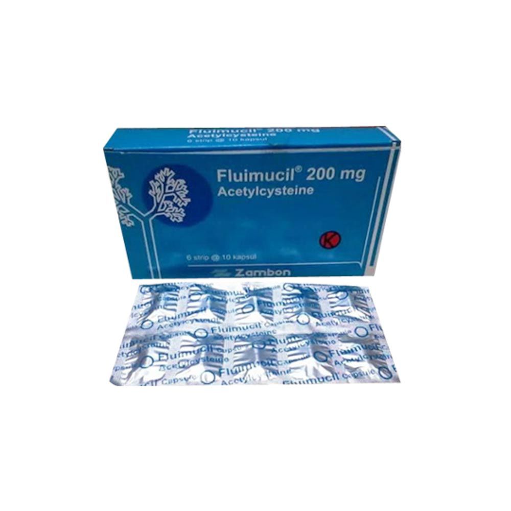 Fluimucil 200 mg Kapsul