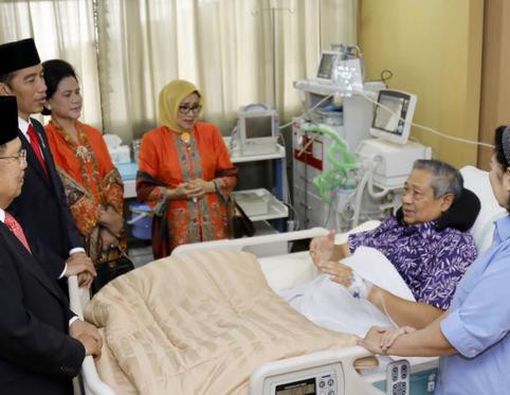Akibat Kelelahan, SBY Dirawat di RSPAD Gatot Soebroto