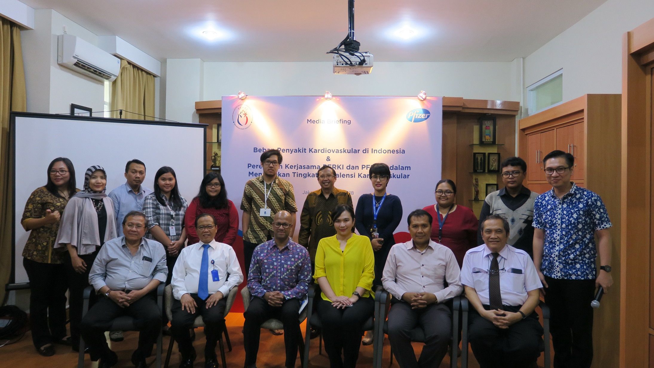 Kolaborasi PERKI dan Pfizer bagi Kesehatan Jantung Masyarakat