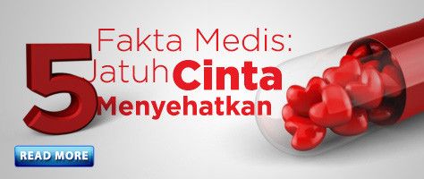 5 Fakta Medis: Jatuh Cinta Menyehatkan