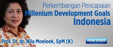 Target MDGs Indonesia - Prof. Dr. dr. Nila F. Moeloek, SpM (K) 