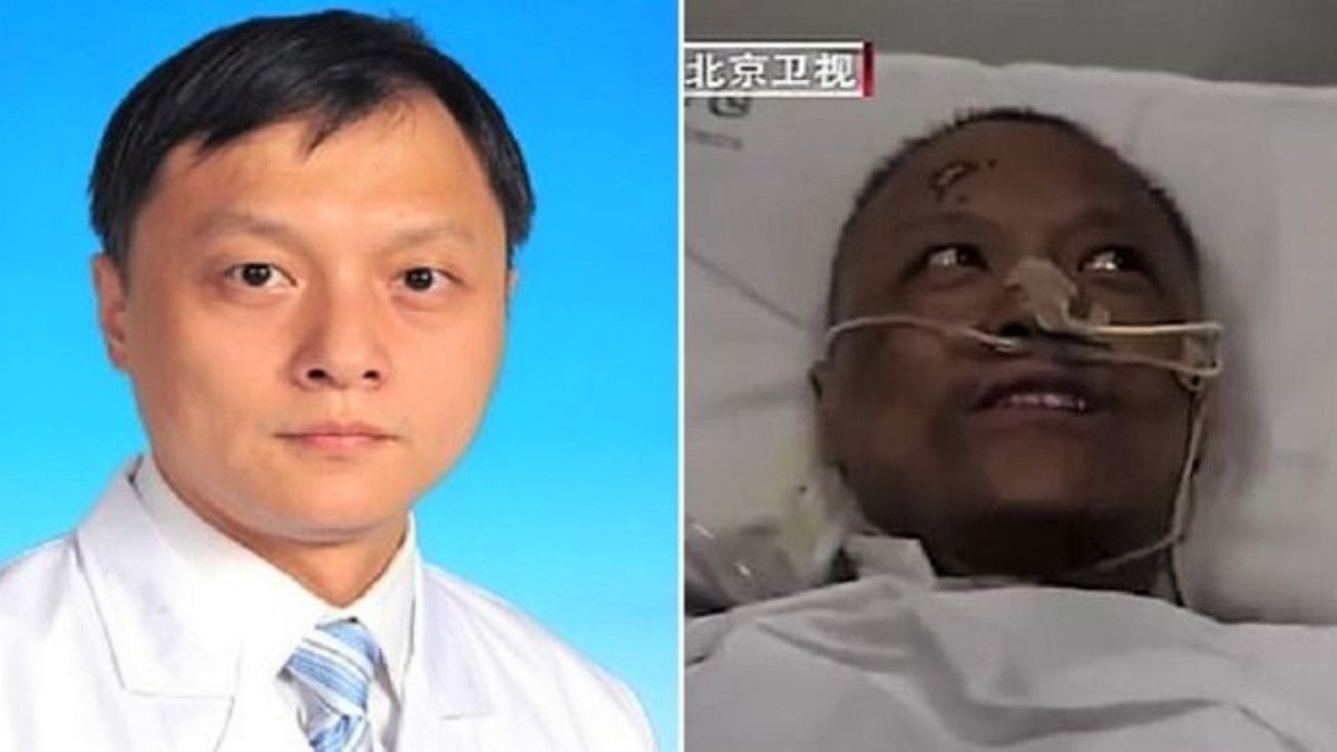 Terinfeksi COVID-19, Dokter di Wuhan Kulitnya Menghitam!