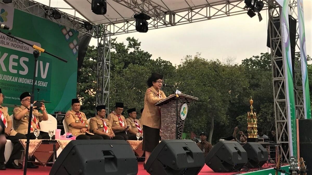 Seru dan Mendidik, Acara Perkemahan Nasional Kesehatan IV 2019
