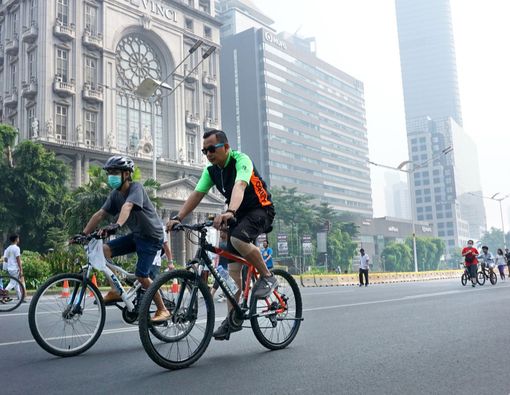 Tips Aman Olahraga Saat Polusi Udara di Jakarta