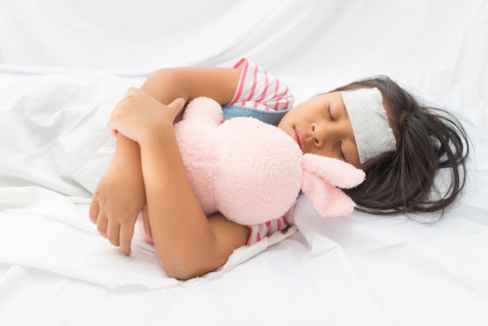 Bolehkah Anak Demam Tidur Pakai AC?