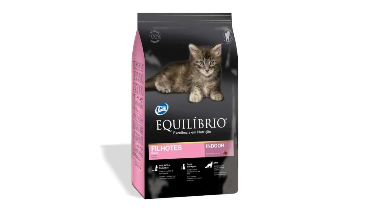 Equilíbrio Kitten Filhotes Gatos Indoor 1.5kg