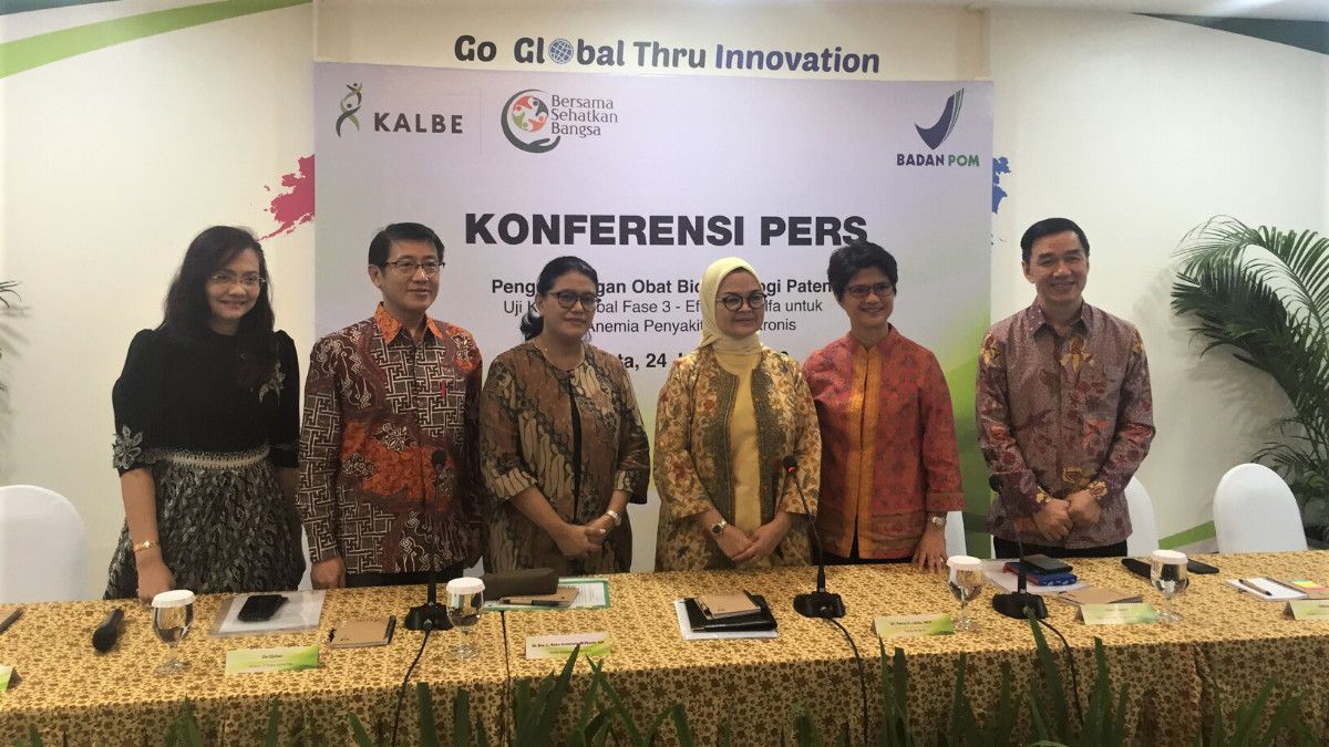 Kembangkan Obat Baru Untuk Anemia pada Pasien Sakit Ginjal Kronis