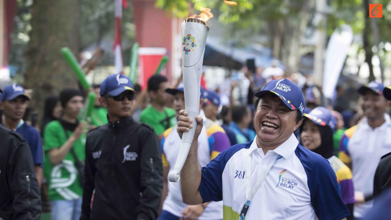 Tips Kulit Sehat Saat Ikut Kirab Obor Asian Games