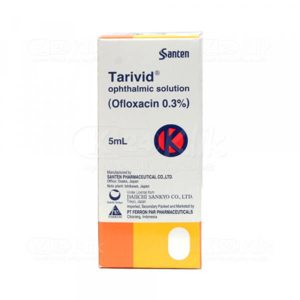 Tarivid 3 mg/mL Tetes Mata 5 mL