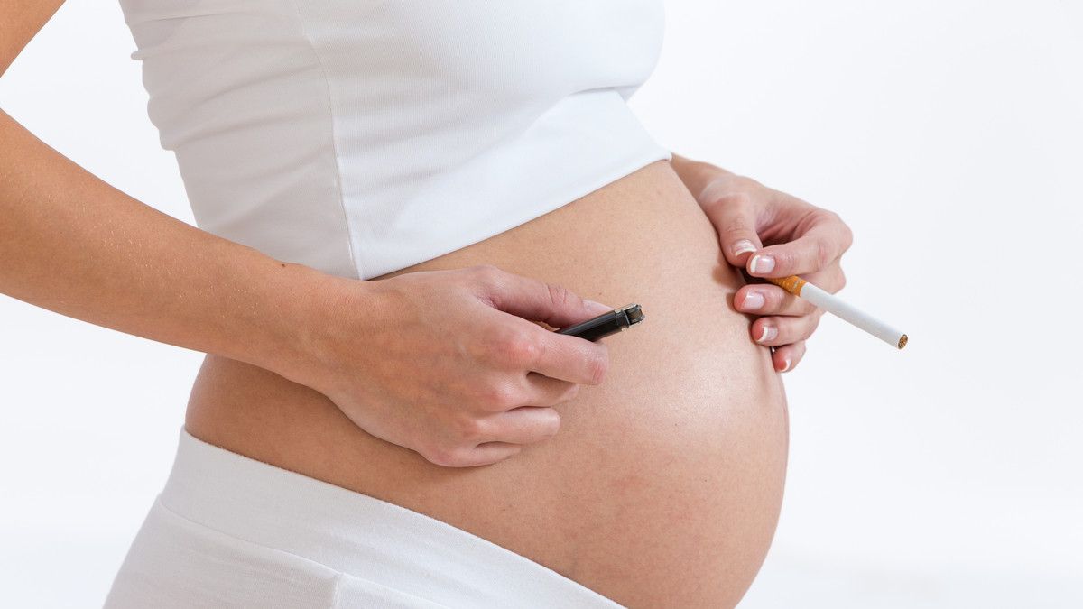 Ibu Hamil Merokok, Akankah Bayi Berisiko Kena Penyakit Mata?