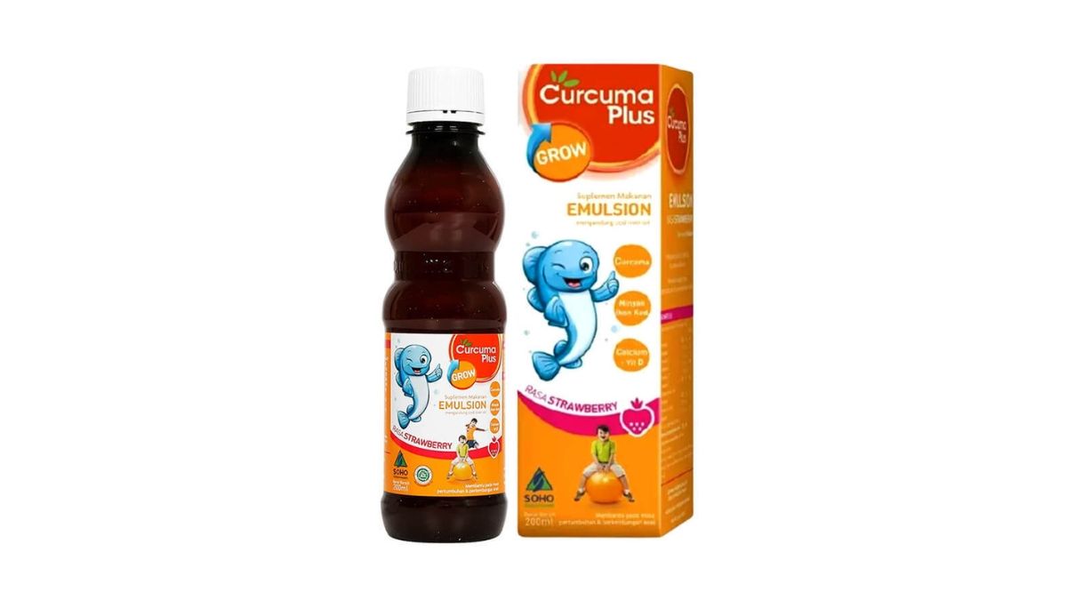 Curcuma Plus Emulsion Strawberry