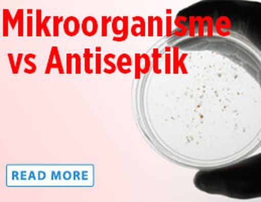 Mikroorganisme vs Antiseptik