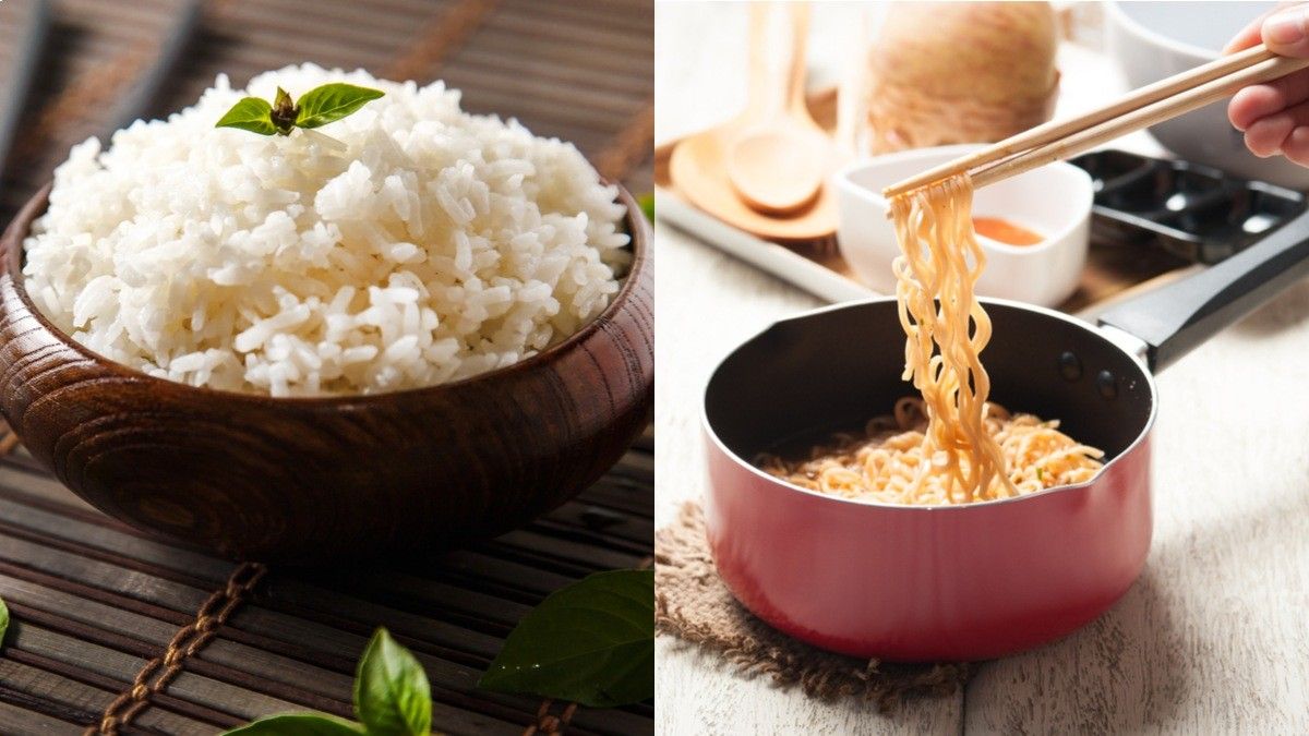 Mi Instan vs Nasi Putih, Mana yang Bikin Cepat Gemuk?
