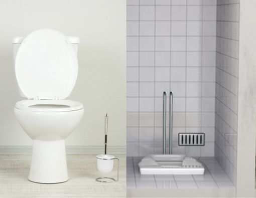 Toilet Duduk vs Toilet Jongkok