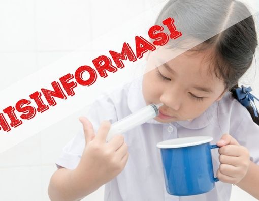 Medfact: Cuci Hidung Pakai NaCl Kurangi Risiko COVID-19?