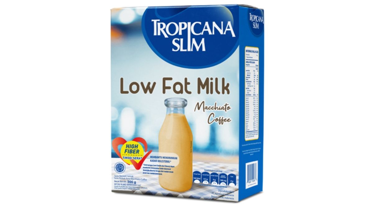 Tropicana Slim Susu Low Fat Macchiato Coffee 500gr