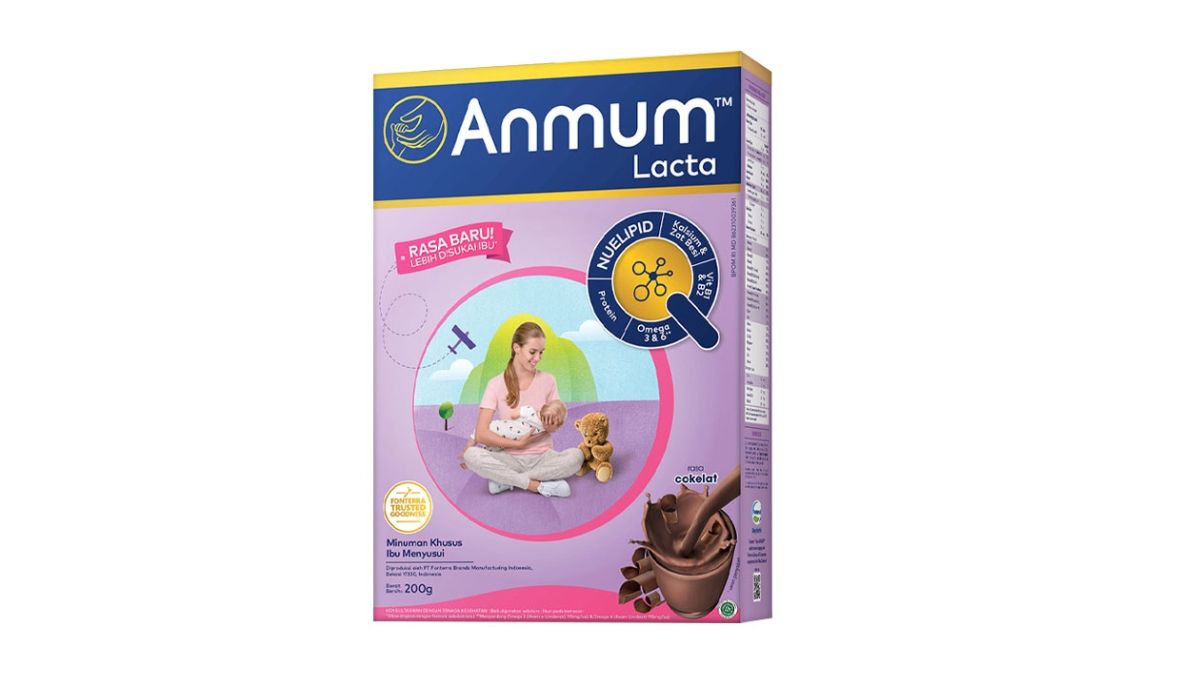 Anmum Lacta Coklat 200gr