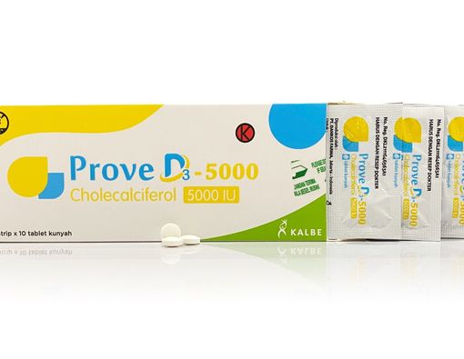 Prove D3 5000 - Manfaat, Dosis, dan Efek Samping