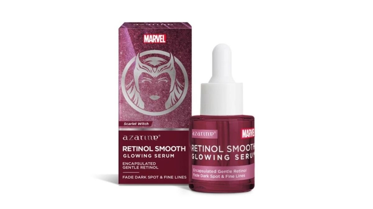 1. Azarine X Marvel Retinol Smooth Glowing Serum