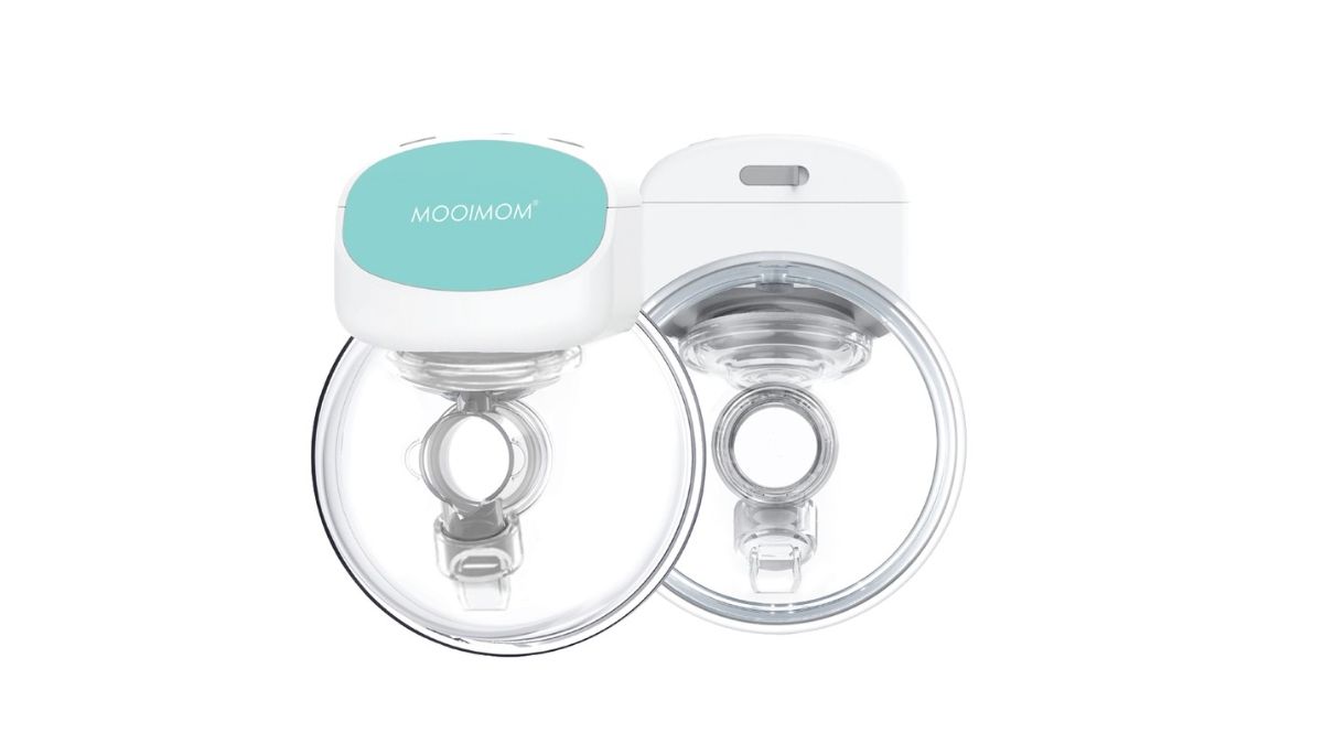 Mooimom Hands Free Wireless Electric Breast Pump M2