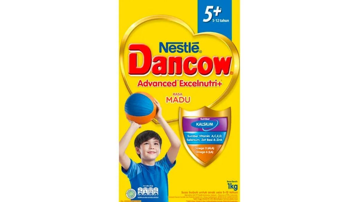 4. Dancow 5 Excelnutri+ Madu 