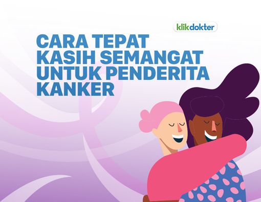 Ini Cara Menyemangati Penderita Kanker
