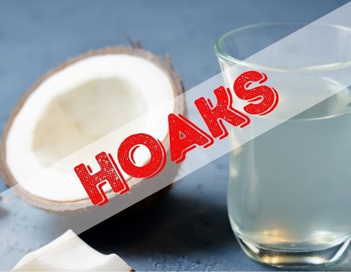 Medfact: Air Kelapa Dicampur Garam Bisa Obati COVID-19?