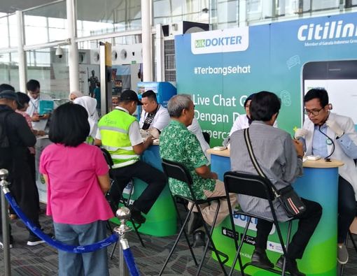 Citilink dan KlikDokter Gratiskan Cek Kesehatan Penumpang