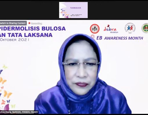 Perdoski Peringati Epidermolysis Bulosa Awareness Month