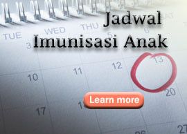 Jadwal Imunisasi Anak