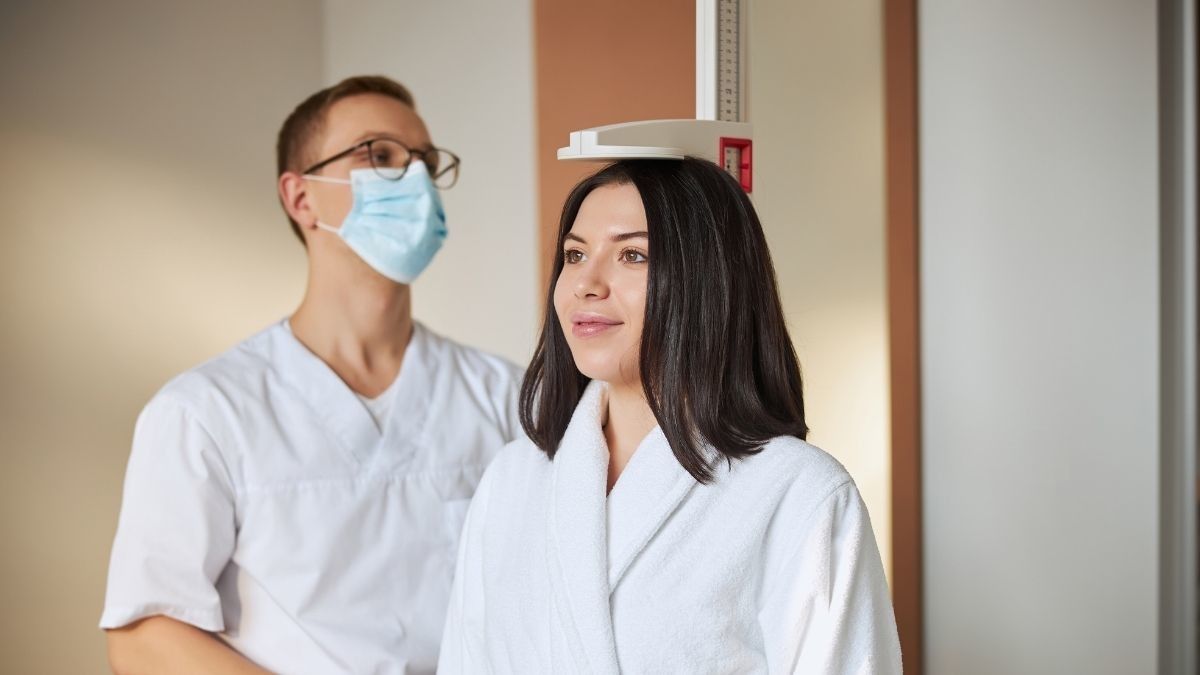 Cara Ukur Tinggi Badan Menggunakan Stadiometer Portable