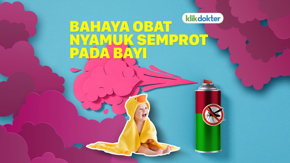 Bahaya Obat Nyamuk Semprot bagi Bayi