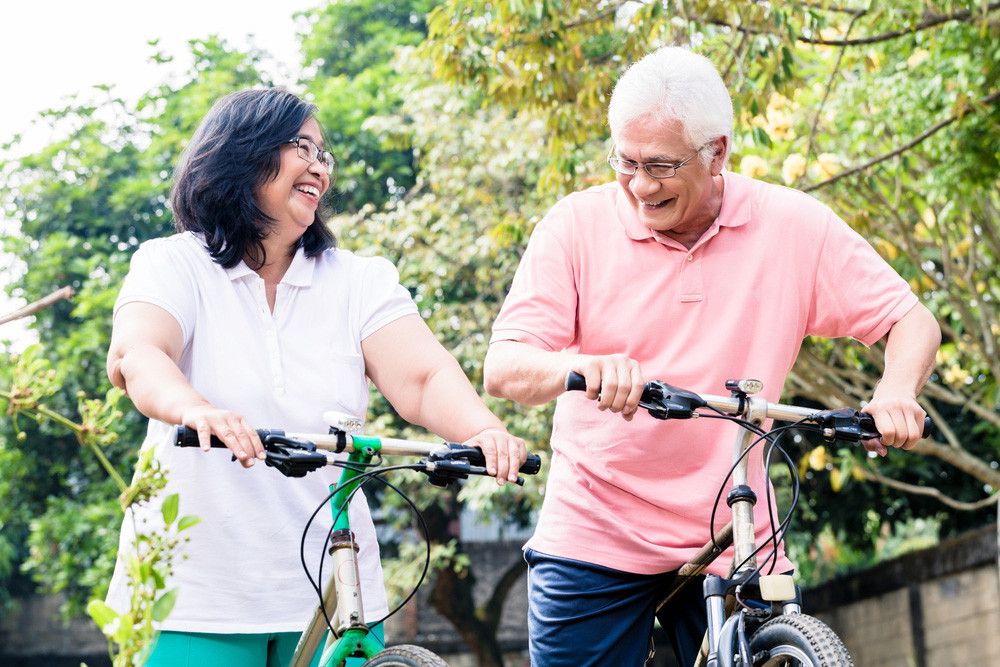 6 Kiat Tetap Bugar Di Usia Tua