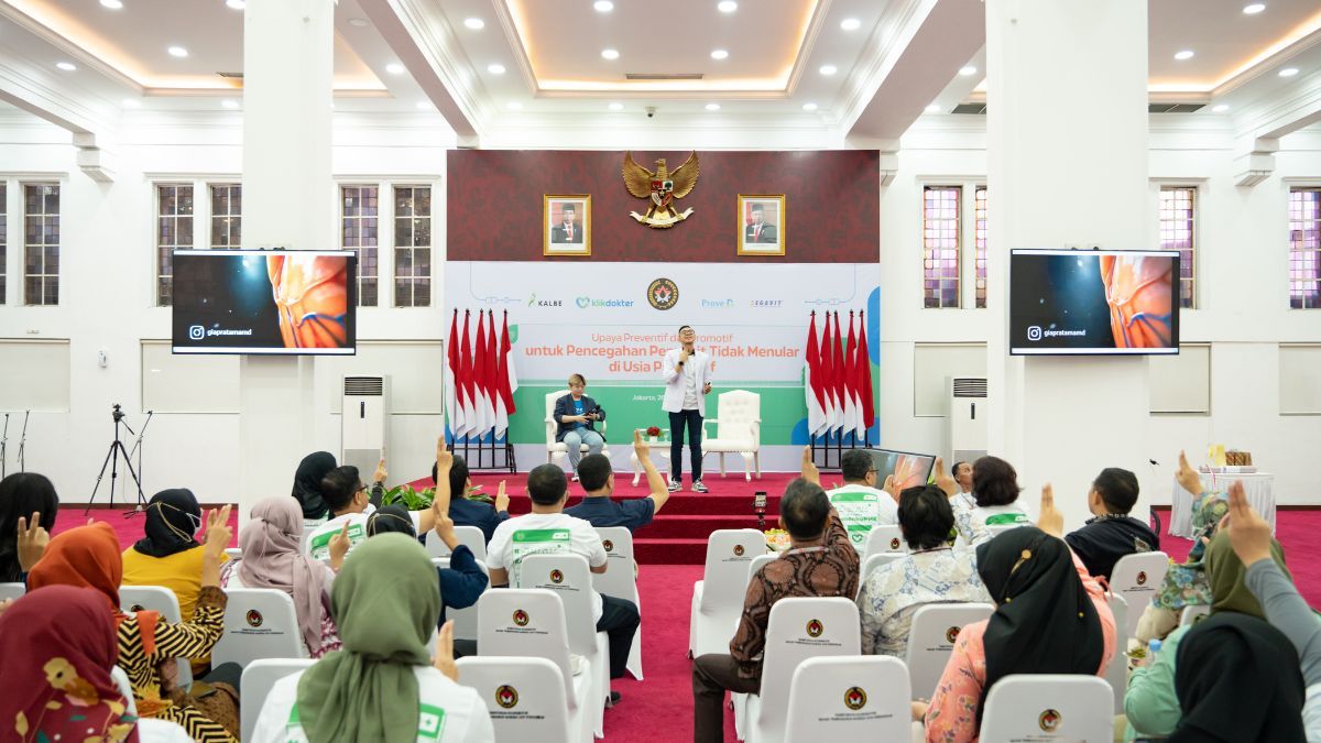 Keseruan Program Office to Office KlikDokter di Kantor Kemenko PMK