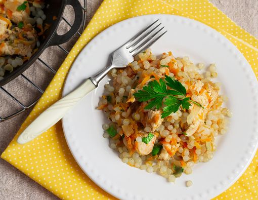 Nasi Goreng Shirataki Seafood Sehat