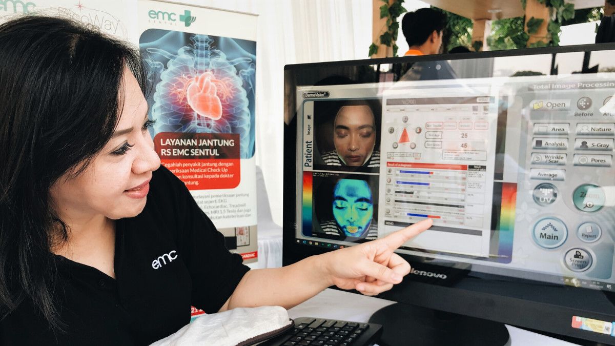 EMC Hospital Tawarkan Cek Kondisi Kulit Gratis di Fun Walk IDINESIA