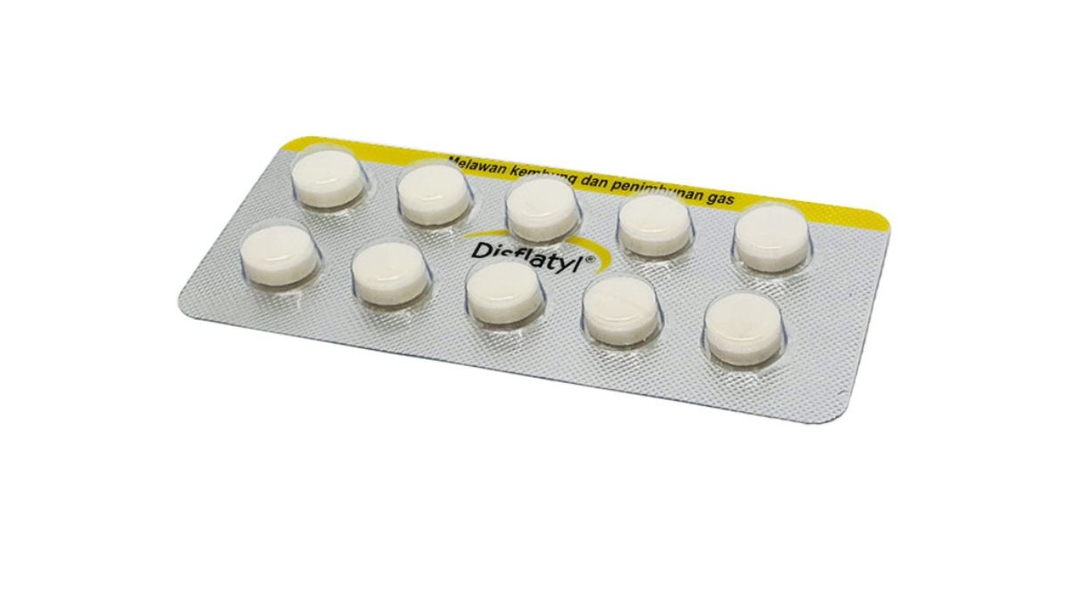 DISFLATYL 40 MG 10 TAB