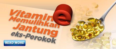 Vitamin E Pulihkan Perokok