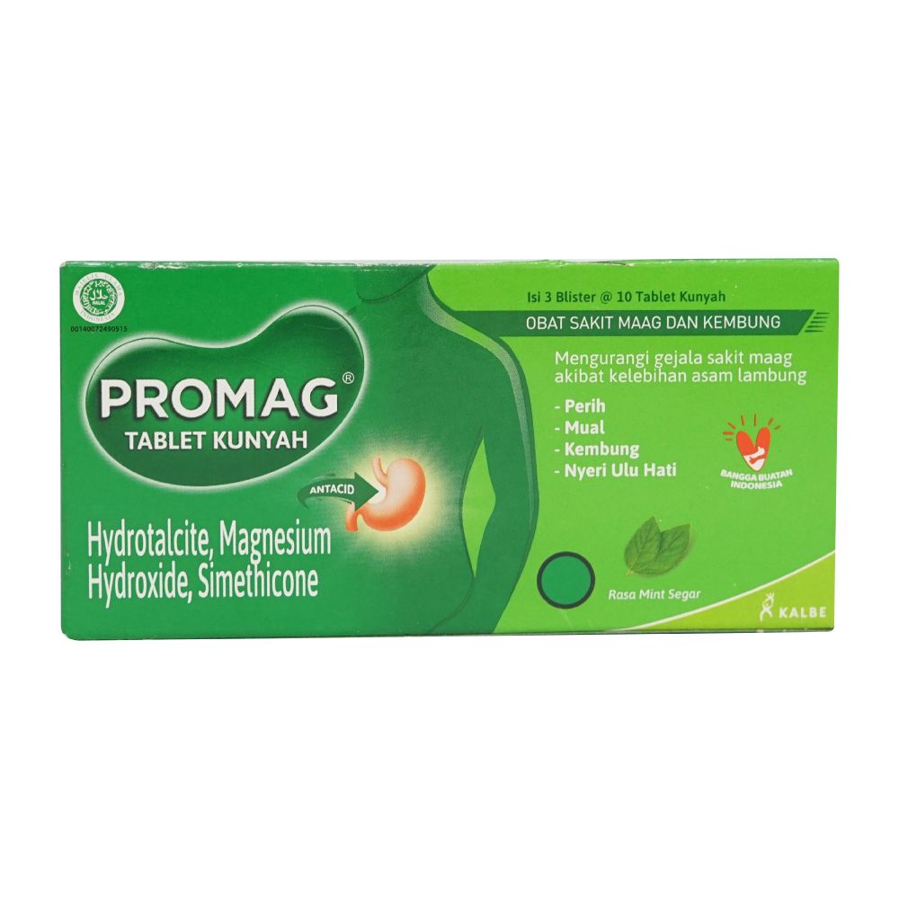 Promag - Manfaat, Dosis, dan Efek Samping - KlikDokter