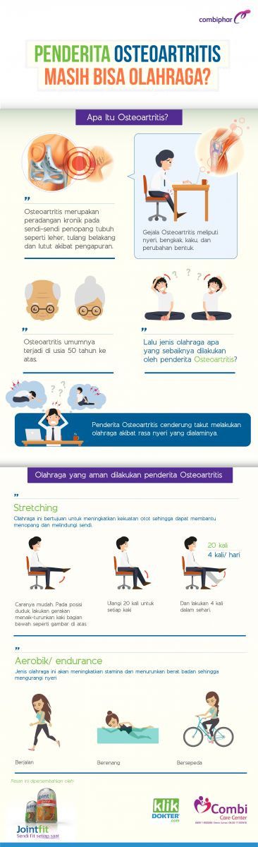 Penderita Osteoartritis Masih Bisa Olahraga?