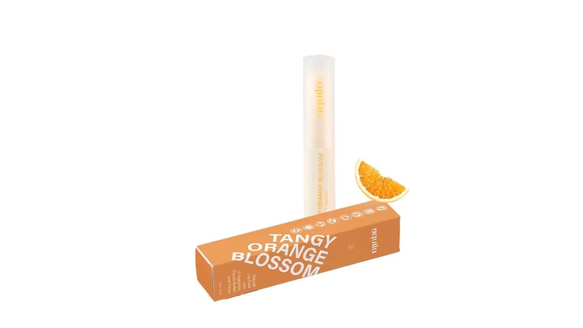 Aquila Lip Care Tangy Orange Blossom Natural 