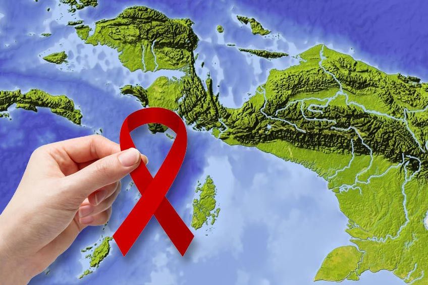 Penularan AIDS di Papua vs. Provinsi Lain di Indonesia