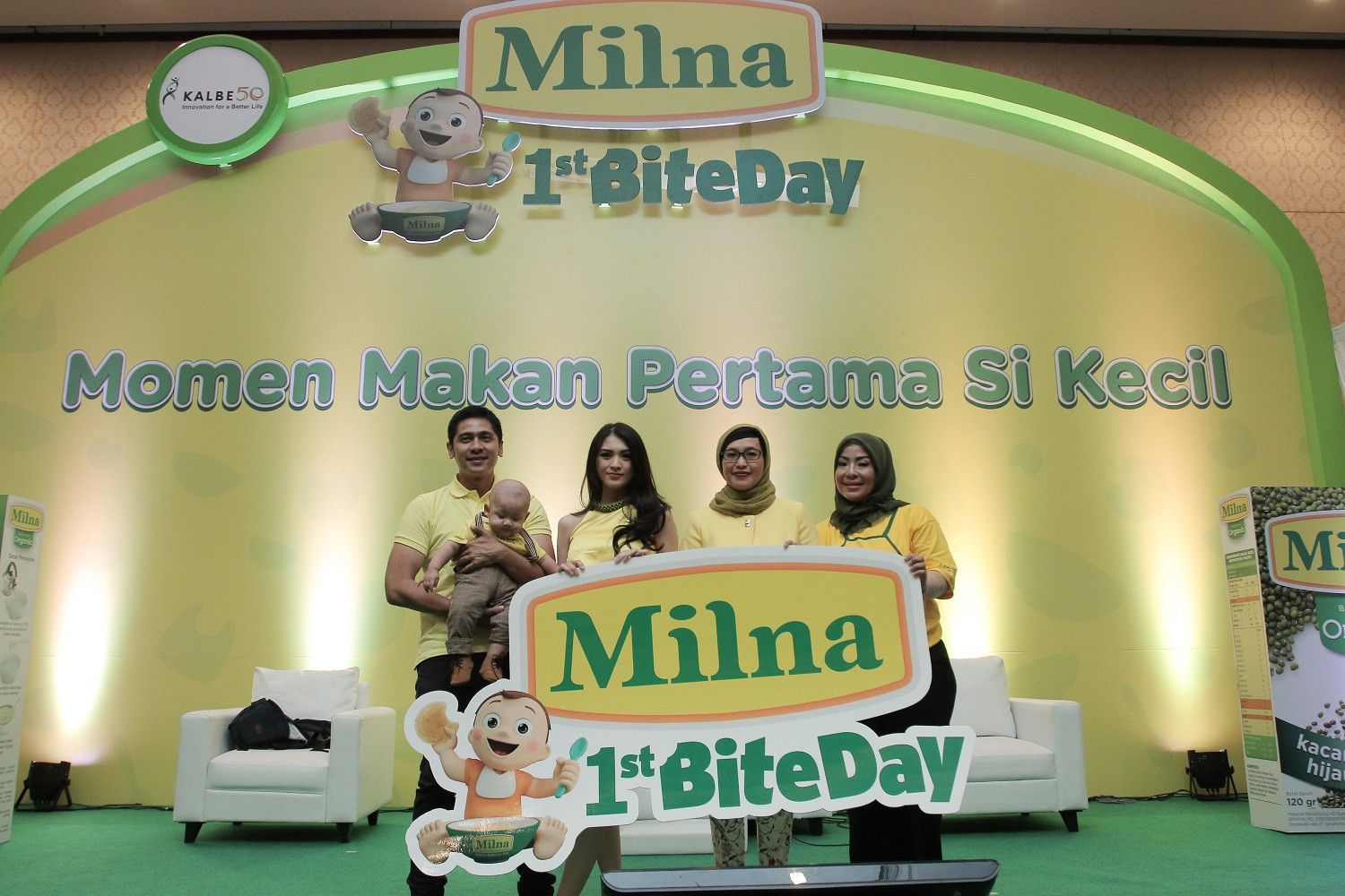 Milna Gelar Kampanye First Bite untuk Anak
