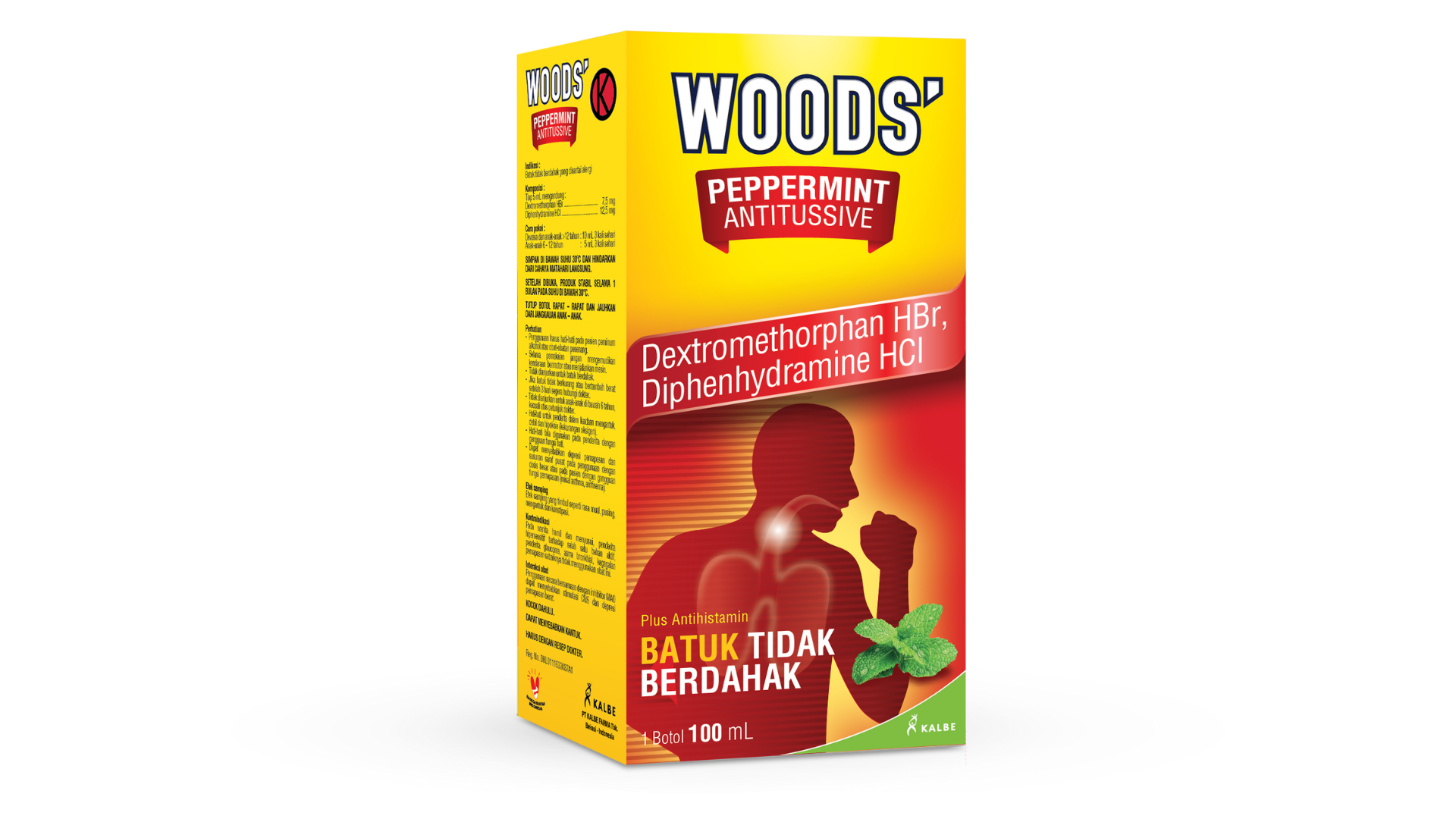  Woods Peppermint Antitussive 100 mL -  Manfaat, Dosis, dan Efek Samping
