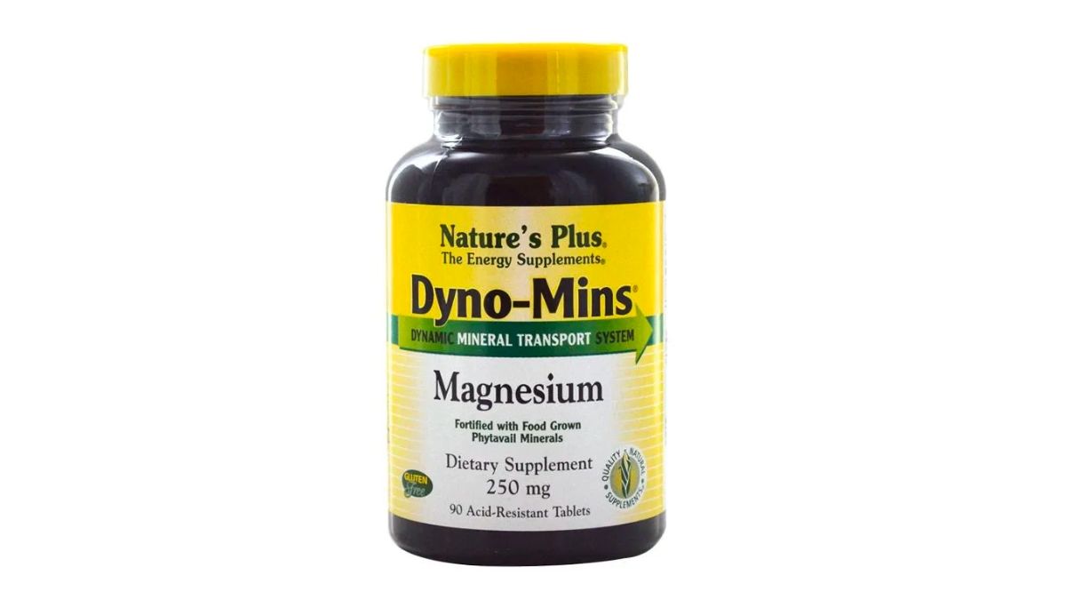 4. Natures Plus Dyno-Mins Magnesium 250mg 90 Tablet