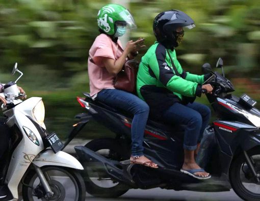 Sering Naik Ojek Bisa Picu Kanker Paru?