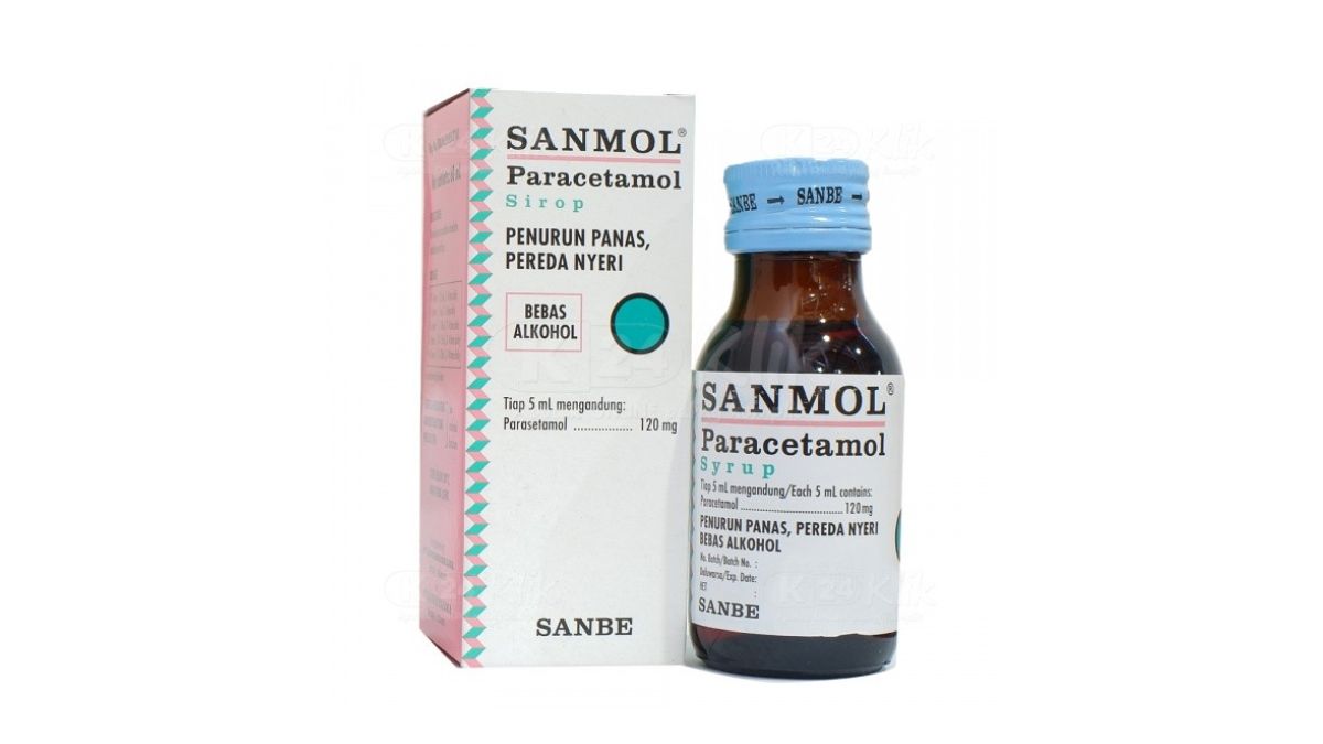 Sanmol Sirup 60 ML