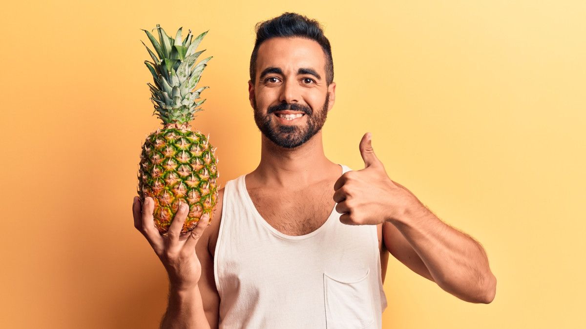 Manfaat Konsumsi Nanas untuk Pria Aktif
